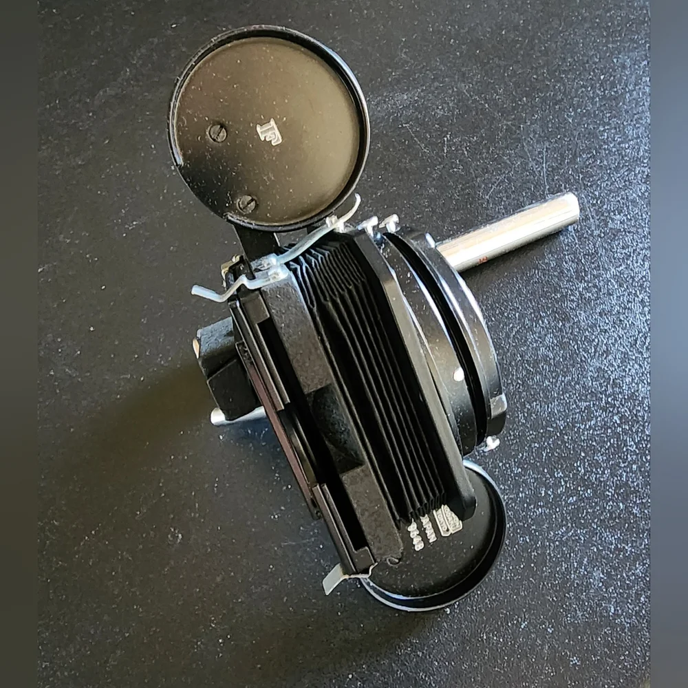 VTG Nikon F Single Rail Bellows Nippon Kogaku w/ Slide Copying Mask & Manual